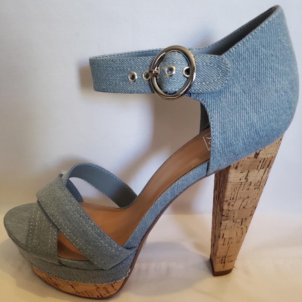 Denin Heel Sandal